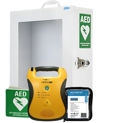 AED - 7yr Fully Automatic Defibrillator Bundle